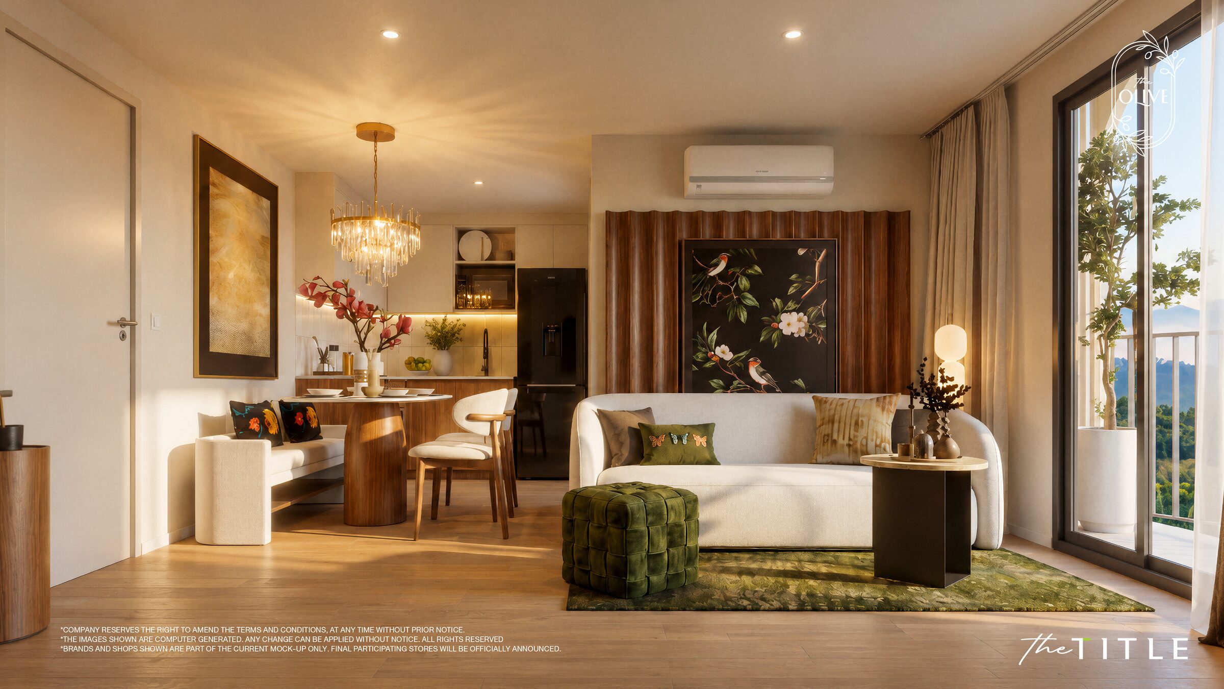 The Olive interior